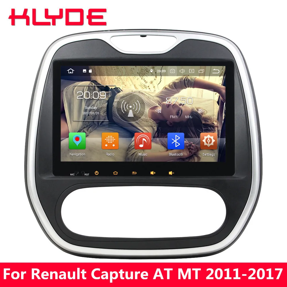 

KLYDE 9" 4G Octa Core Android 8 7.1 4GB RAM 32GB ROM Car DVD Player Radio For Renault Capture 2011 2012 2013 2014 2015 2016 2017