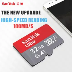 SanDisk micro sd 128 ГБ 64 ГБ 32 ГБ 16 ГБ 90 МБ/с. TF usb флэш-карты памяти microsd 8 ГБ /48 МБ/с. class10 оригинальный продукт бесплатная доставка