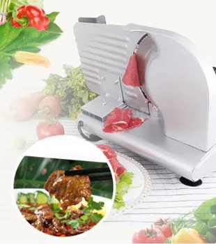 

COMMERCIAL MEAT SLICER Electric Meat Cutter Sliceable Pork Frozen Meat Cutter Slicer Cutting Machine 110V/220V