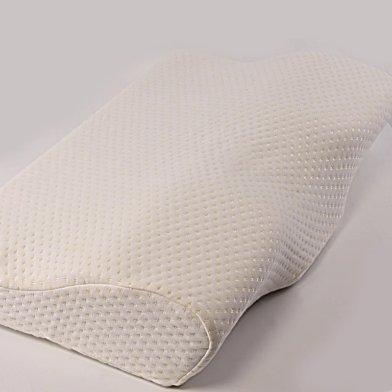 1 шт. 50*30 см подушка из пены с эффектом памяти для постельных принадлежностей с защитой шеи медленный отскок пены памяти в форме бабочки подушки для здоровья шейки шеи