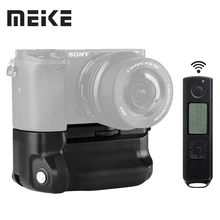 Meike MK-A6300 pro Battery Grip Holder 2.4G Wireless Remote Control for sony A6300 A6400 A6000 work with 1 or 2 NP-FW50 battery