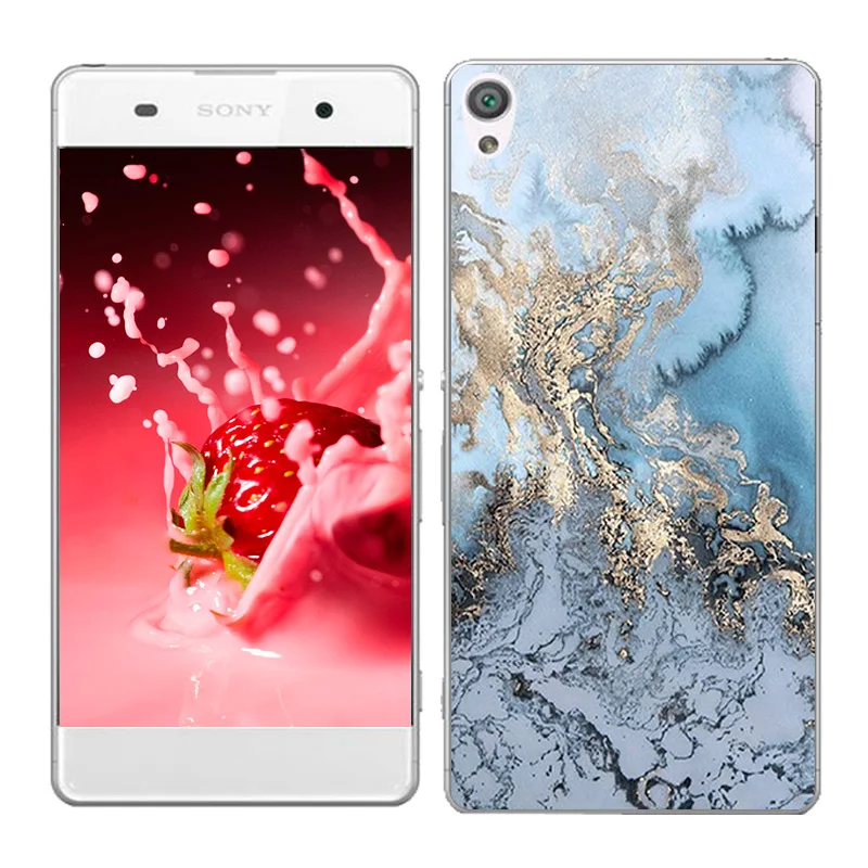 Чехол для sony Xperia XA для Coque sony Xa F3112 F3113 F3115 мягкий чехол для телефона из ТПУ с пейзажем для sony XA F3111 XA