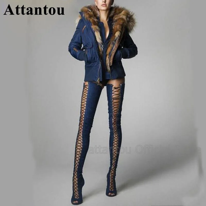 thigh high heel boots outfits
