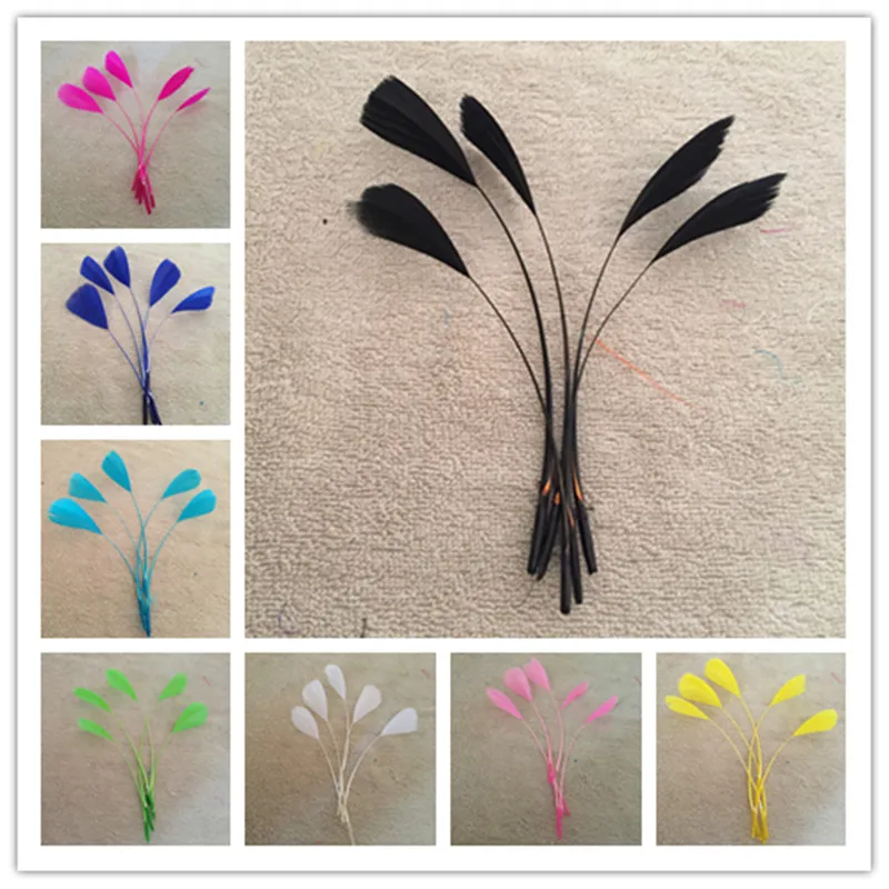 

20 pieces/lot Multicolor feather natural goose feathers wedding party jewelry decoration DIY