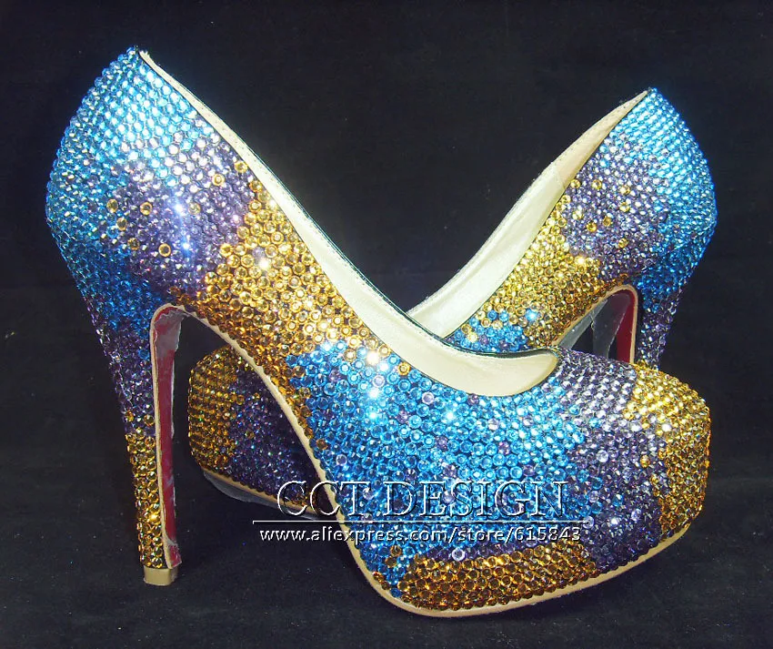 sparkly red bottom heels