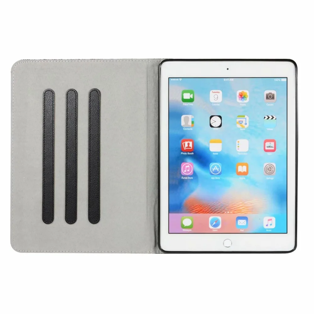 Чехол для нового iPad Pro 9,7 воздуха 1 2 высокого качества 3D буквы Флип Стенд нейлоновый чехол для iPad 234 Mini1234 Pro 10,5 дюймов