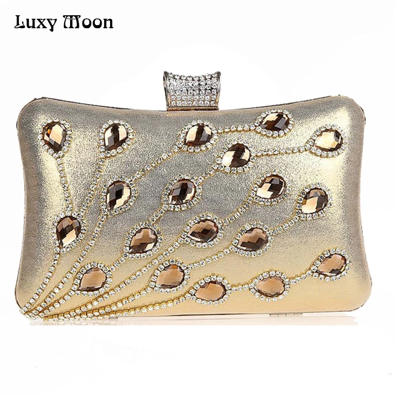 

luxury diamond clutch bags peacock purse women wedding bag silver evening bag bolsas party clutches bolsas femininas W234