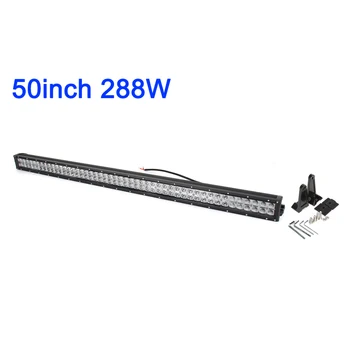 

ECAHAYAKU 40"240w 50" 288w 52"300w LED Work Light Off Road ATV SUV 4X4 Combo ATV UTV waterproof truck offroad car led light bar