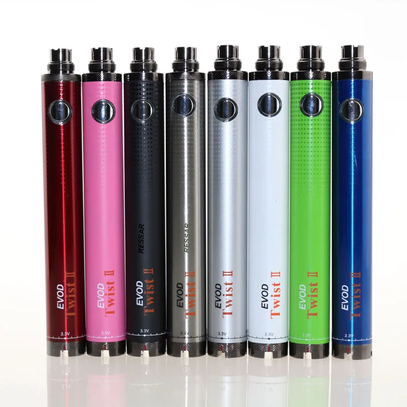 Evd Twist II Battery Variable Voltage Electronic Cigarette Battery Evd Twist 2 E Cigarette Fit For CE4 Ce5 MT3 Oil Cartridge Evd Twist II Battery Variable Voltage Electronic Cigarette Battery Evd Twist 2 E Cigarette Fit For CE4 Ce5 MT3 Oil Cartridge