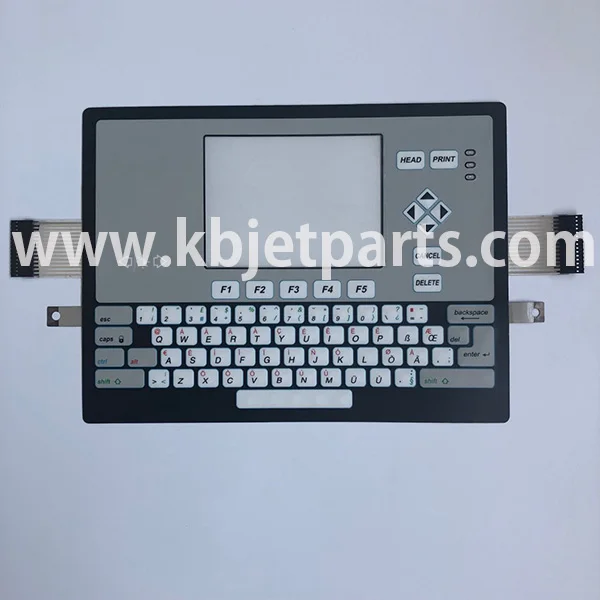 399107-excel-keyboard-membrane-use-for-videojet-1510-1520-1530-1550-1610-1620-inkjet-coding-printer