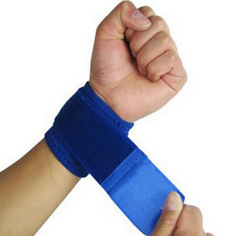Adjustable Soft Wristbands Wrist Support Bracers for Gym Sport