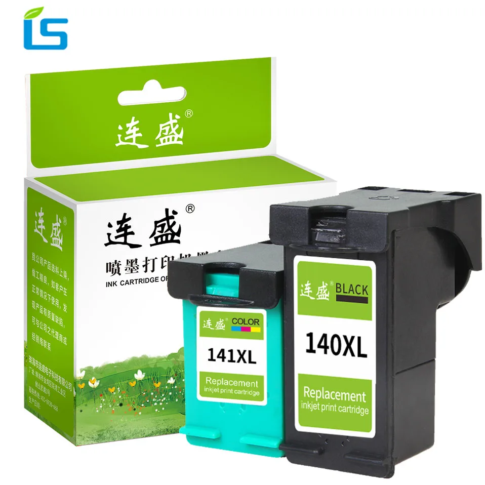 

2Pcs/set 140 141 XL 140xl 141xl Refilled ink cartridges Compatible for HP Photosmart C4283 C4583 C4483 C5283 D5363 Deskjet D4263