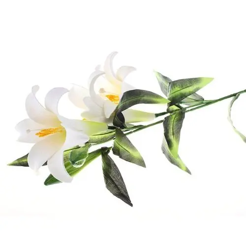AIMA Fleur Artificielle Lis Lys Tissu пластмассовый Декор для дома Bureau blc