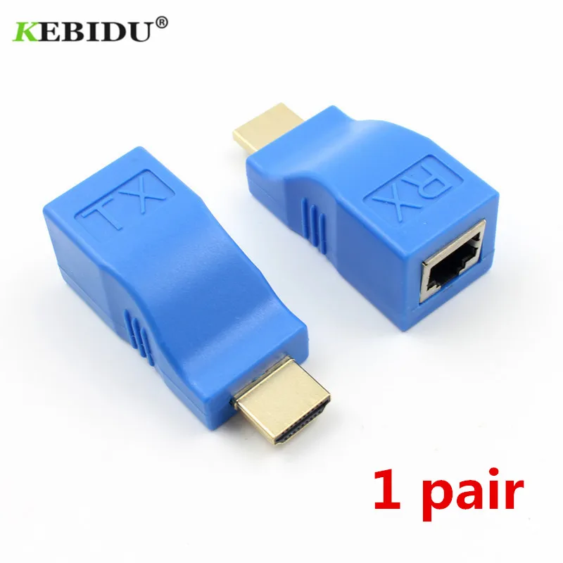 Kebidu 4k RJ45 Порты удлинитель для головок до возможностью погружения на глубину 30 м