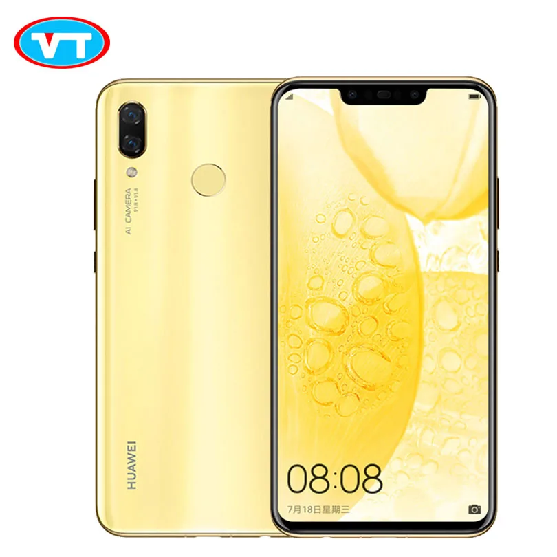 

Smartphone Huawei Nova 3 6GB RAM 64/128GB Core Mobile Phone Face Unlock Android 8.1 24MP 4*Camera Multiple languages NEW ARRIVAL
