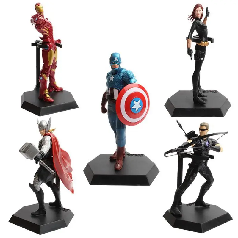 

The Avengers Action figures super hero toy doll baby Captain America superman batman thor Iron man Free Shipping