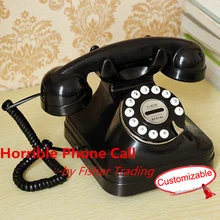 Best Offers Horrible phone call for real life room escape game prop, telephone game prop of TAKAGISM game,mysterious phone number