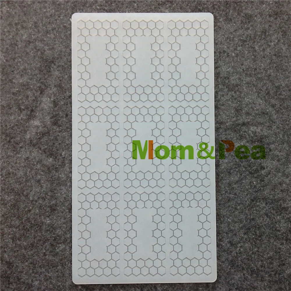 

Mom&Pea CX062 High Quality Honeycomb Shaped Silicone Mold Chocolate Mold Cake Decoration
