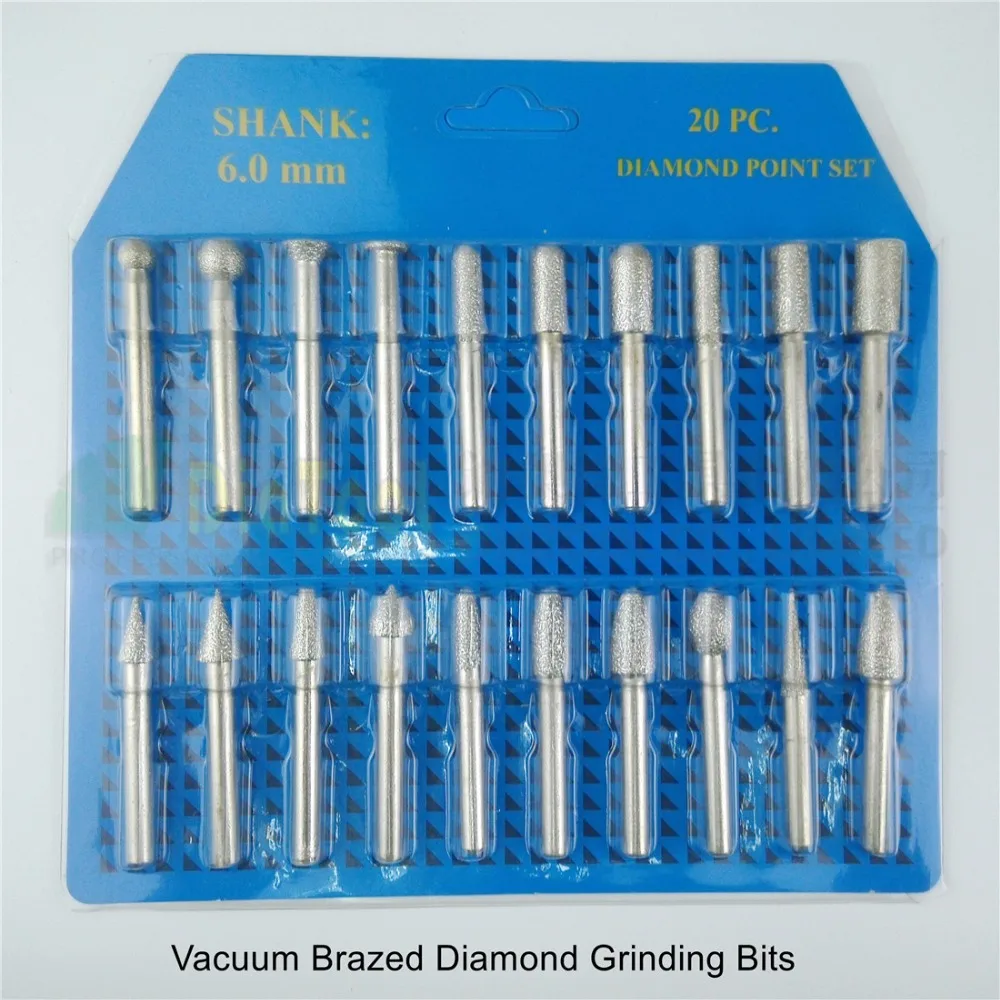 D_Vacuum brazed diamond Grinding bits133