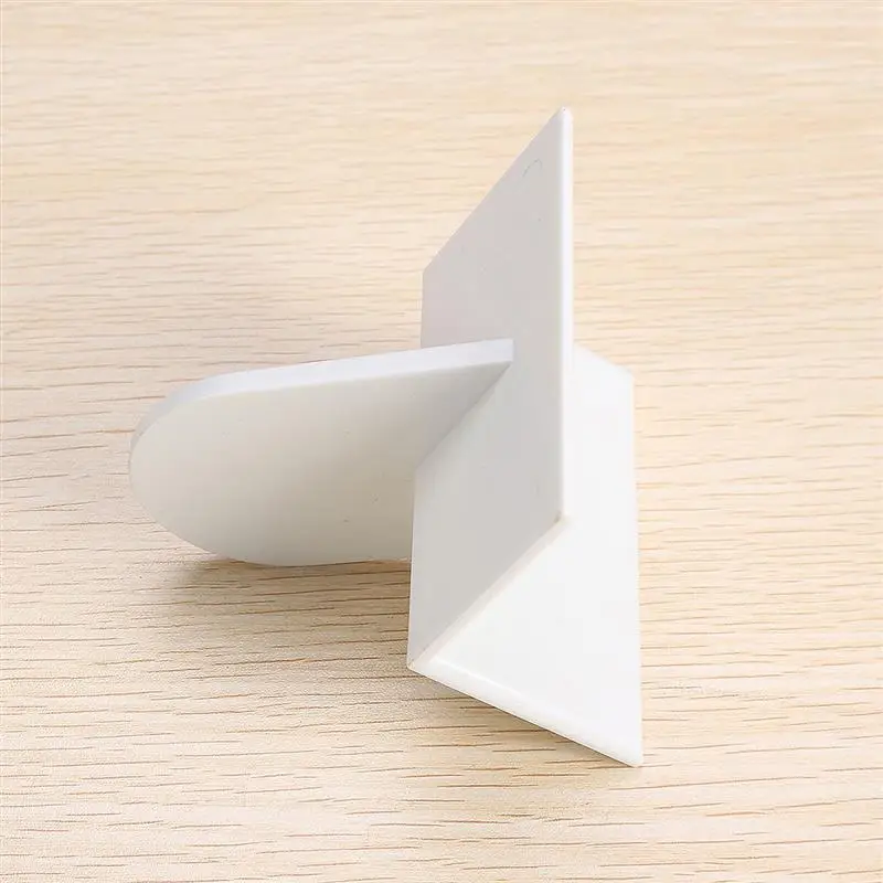 DIY Plastic Right Angle Cake Smoother Paddle Tool Polisher Finisher Of Fondant Sugar Craft Bakeware Utensils Solid White Decor