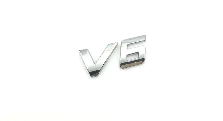 Сплав металла V6 V8 awd, автомобиль эмблемы