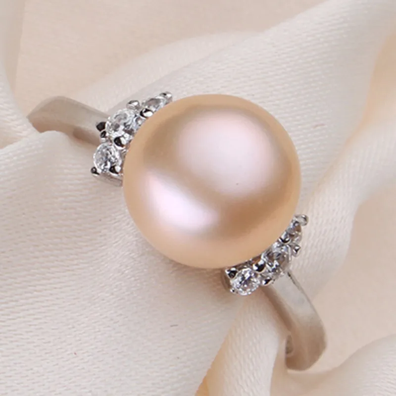 SHDIYAYUN кольцо с жемчугом Ювелирные изделия из пресноводного жемчуга 925 стерлингового серебра ювелирные кольца для женщин свадебное кольцо с бриллиантом Подарок