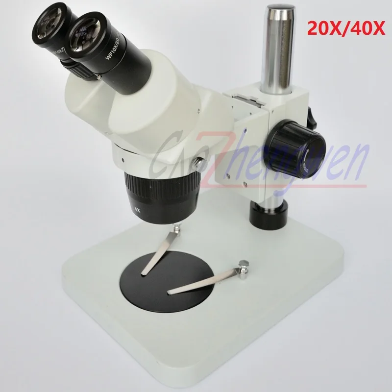  20x/40x Step style Stereo Microscope Smartphone repairingElectronics&dissecting field
