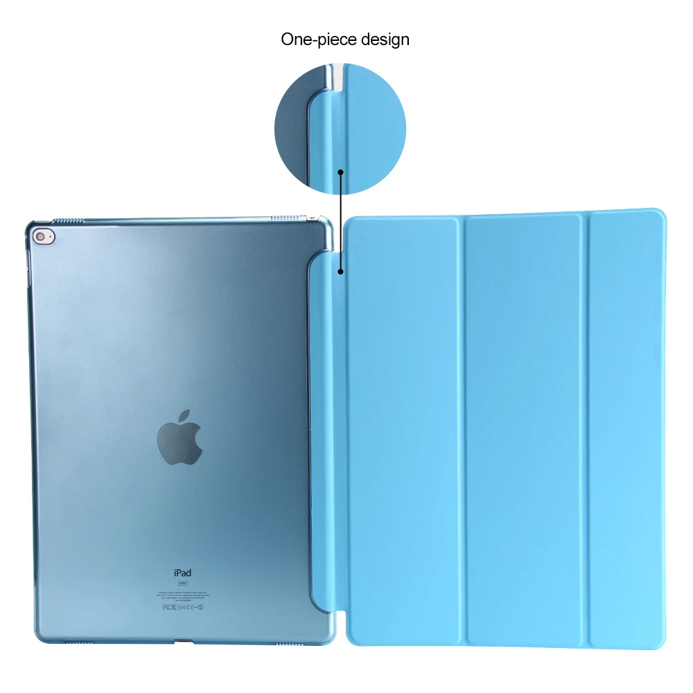 Чехол для планшета для iPad Air 1, модель A1474, A1475, A1476, SZEGYCHX, цветной, ПУ, ультратонкий, магнитный, умный чехол для сна - Цвет: Sky blue