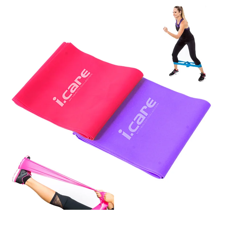 

Joerex i.care Yoga Resistance Bands Exercise Body Building Pull Up Strengthen Muscles Elastic Stretch Loop Fitness Training