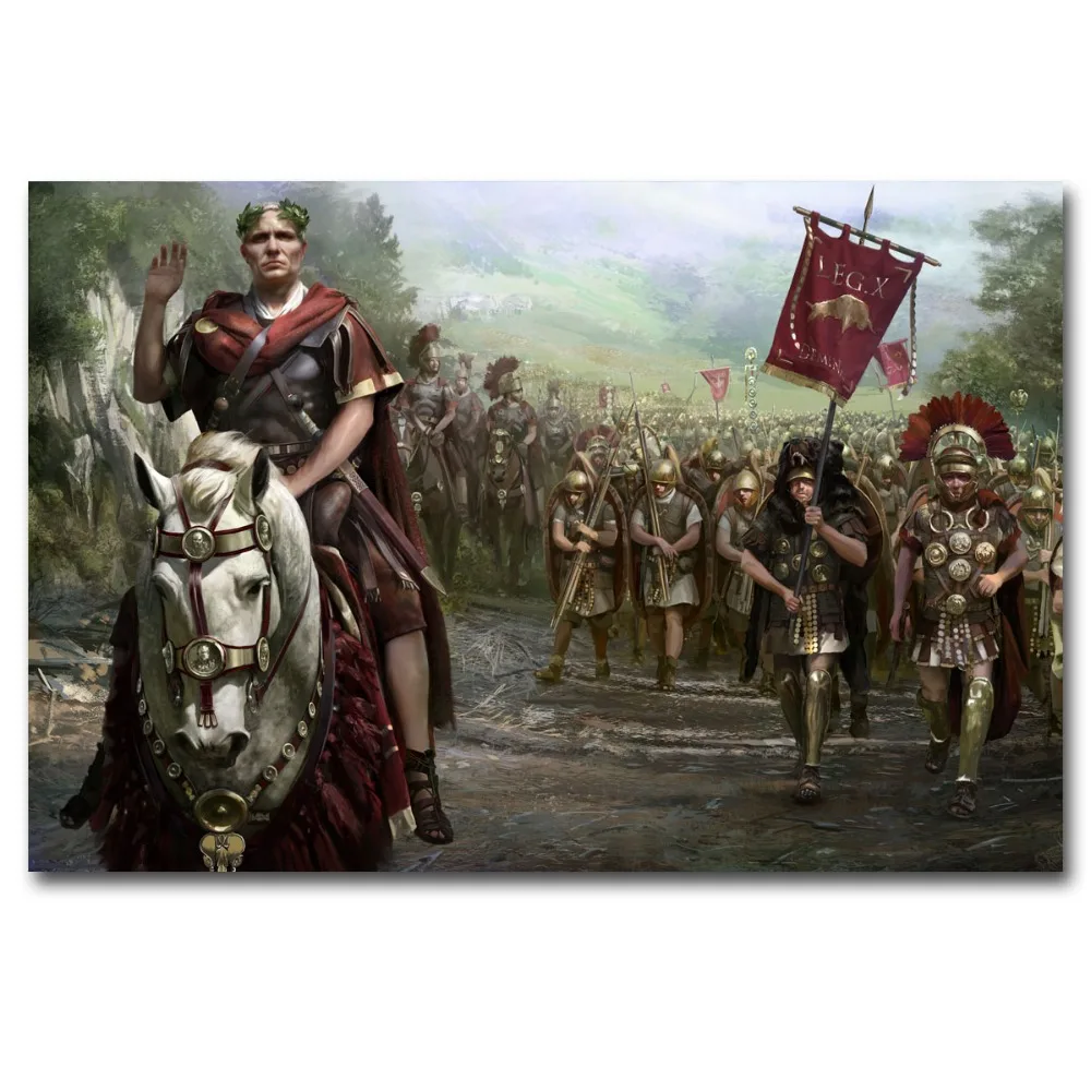 Видео игры плакат тотальная война Рим II обои печать, Картина Настенная Холст Искусство для декора гостиной