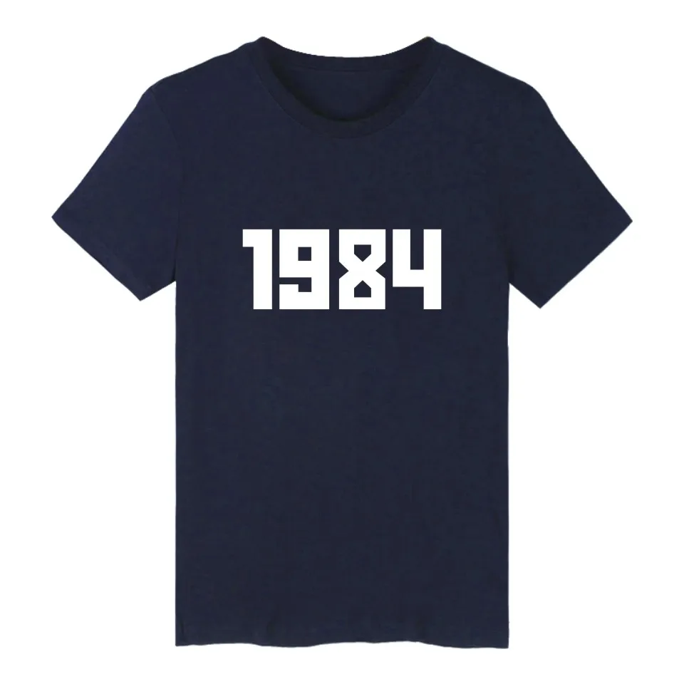 Футболка в стиле Харадзюку 1984 футболка Летняя хлопковая футболка с короткими рукавами и флагом Asap Rocky Skateboards 4xl