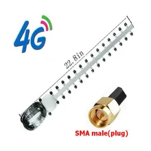 Новый Высоким Коэффициентом Усиления 28dBi SMA Разъем 4 Г 696-960 МГц/1710-2690 МГц Яги Антенна Dropshipping
