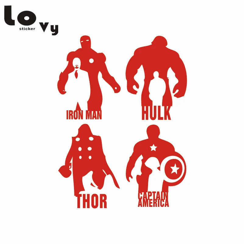 مجموعة من 4 سوبر بطل المنتقمون الجدار ملصق بنين نوم صائق الحائط ديكور مجموعة من 4 سوبر بطل المنتقمون الجدار ملصق بنين نوم صائق الحائط ديكور