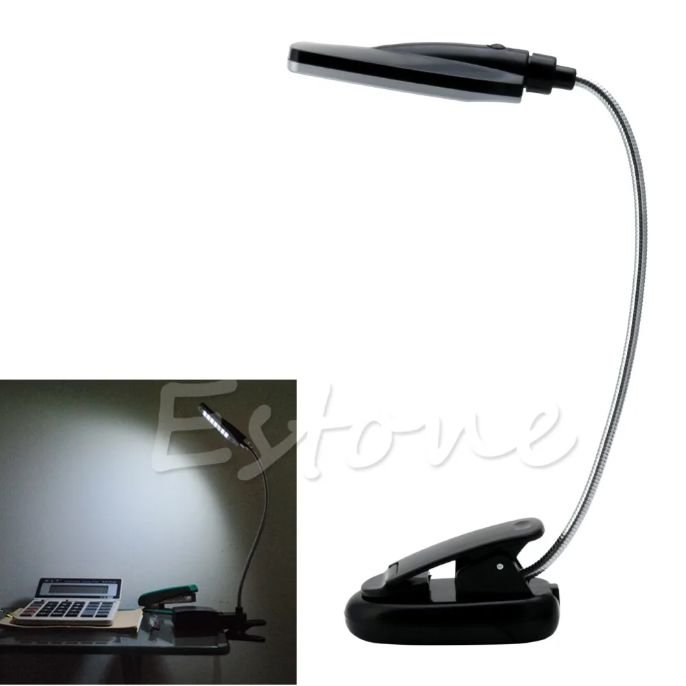 

Pro Flexible USB/Battery Power 28 LED Light Clip-on Bed Table Desk Reading Lamp