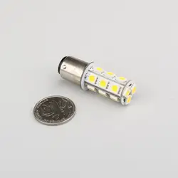 1157 светодиодный BUBL P21W BAY15D 12 V 24 V 18 светодиодный 5050SMD автомобиля задние стоп-сигнальные фонари Фонари заднего хода указатели поворота