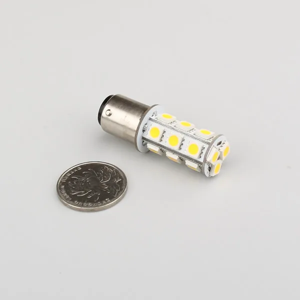 

1157 светодиодный BUBL P21W BAY15D 12 V 24 V 18 светодиодный 5050SMD автомобиля задние стоп-сигнальные фонари Фонари заднего хода указатели поворота сторона...