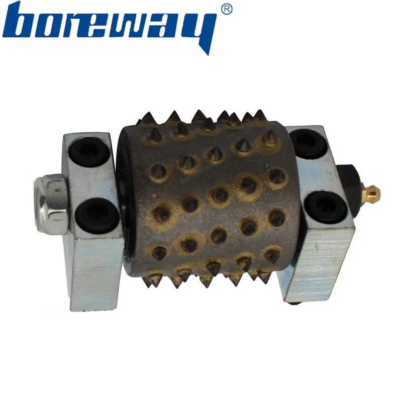 

Boreway 60S teeth Diamond Tool Bush Hammer Rollers Without Frankfurt Base For Grinding Concrete Litzhi Surface