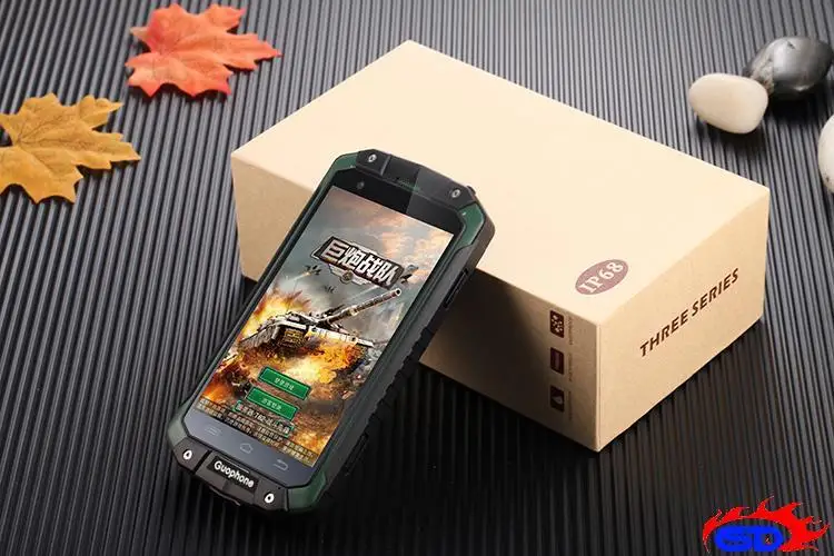 2018 новый телефон GuoPhone V9 V19 с IP68 MTK6580 Android 5,1 3g gps 2 ГБ + 16 ГБ 4,5 дюймов экран ударопрочный водонепроницаемый смартфон