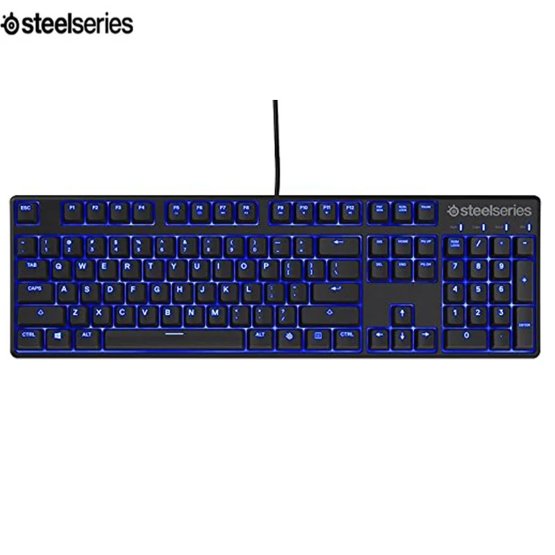 

Brand new SteelSeries Apex M500 Illuminated Mechanical Gaming Keyboard Cherry MX Red Switch Blue LED Backlit Media Controls