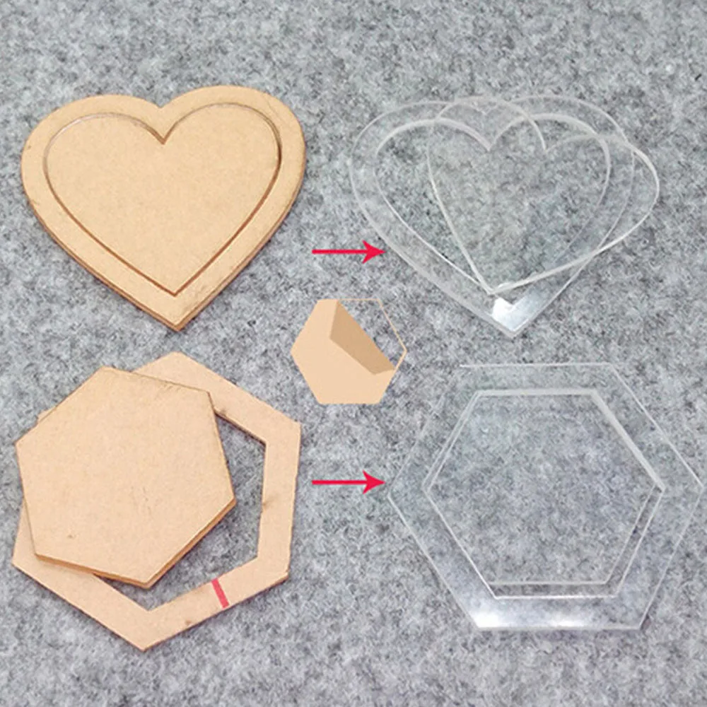 

27pcs Acrylic Transparent Templates DIY Handmade Ruler Fashion Tool for Patchwork Sewing Craft Tools Home Supplies Accessories