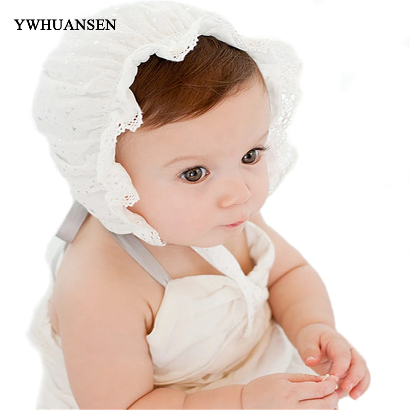 

1pcs/lot Korean Star Infant Baby Caps Lace Princess Cap Girl Spring Summer Hat Children Court Style A Hat For A Child
