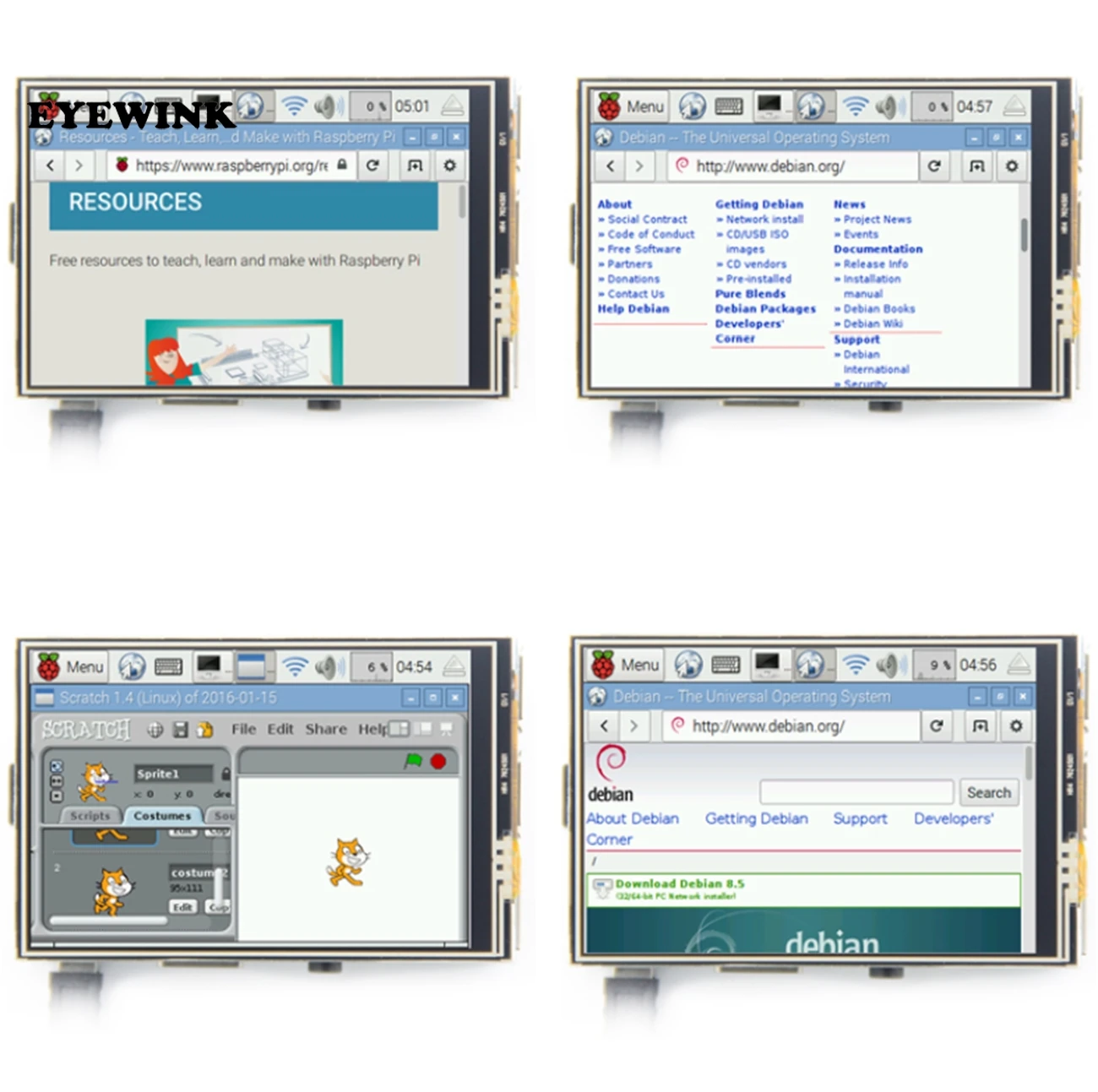 3,5 дюймов TFT lcd Moudle для Raspberry Pi 2 Модель B& RPI B/3