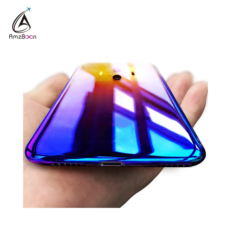 

AmzBoon Case For Huawei P20 Pro Luxury Aurora Gradient Color Transparent Cover For Huawei P20 Lite Mate 10 Light Plus PC Coque
