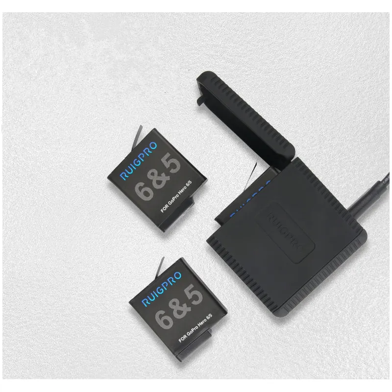 AHDRT-501601 Charger Battery 1220mAh Camera lithium battery  For GoPro Hero 5 6 action Sports camera Accessories (8)