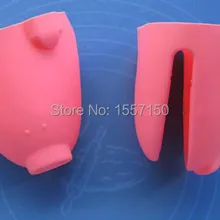 2 шт./компл., свинья силикагель торт плесень силикагель Перчатки теплоизоляция Перчатки 12.5*9.2*10.5 см