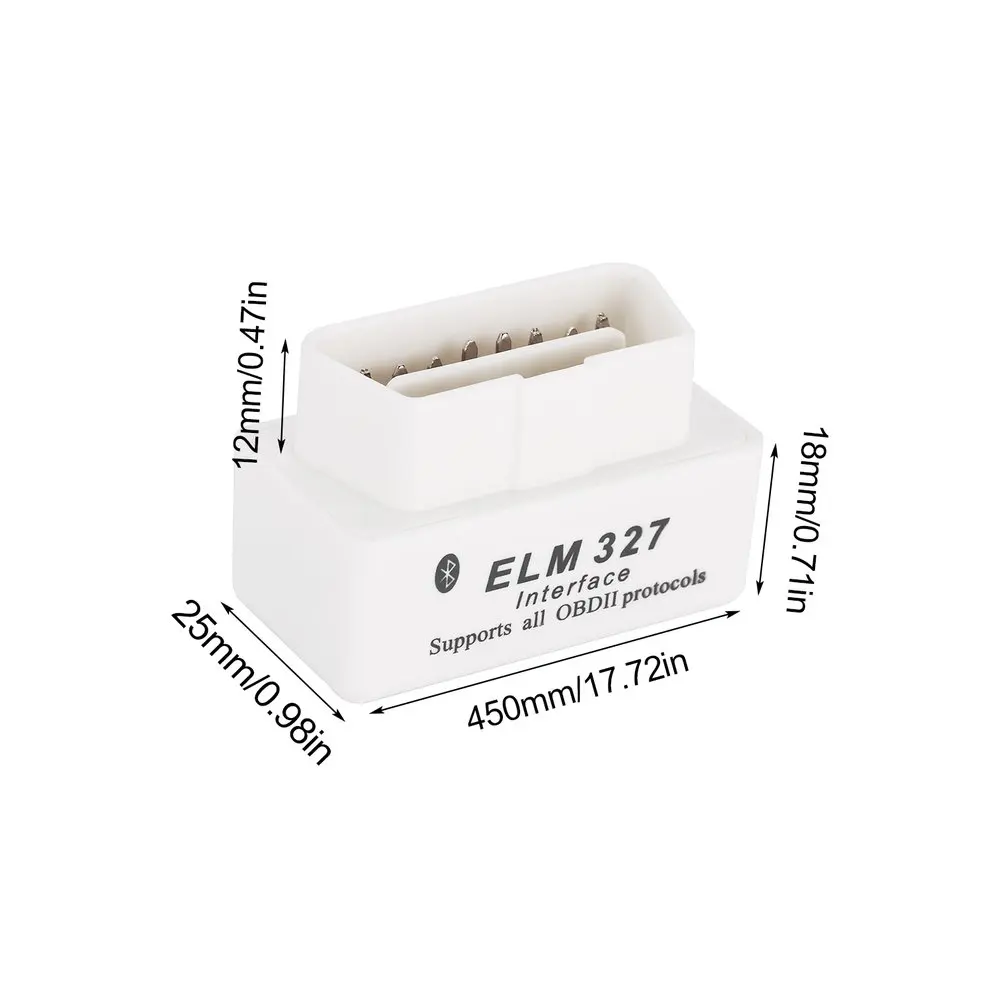 ELM327 Мини диагностический инструмент V1.5 Супер Bluetooth ELM 327 версия 1 5 OBD2 / OBDII для Android