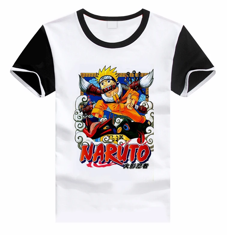 [XHTWCY] Japanese Anime High Quality Naruto T shirt Men and Women ...