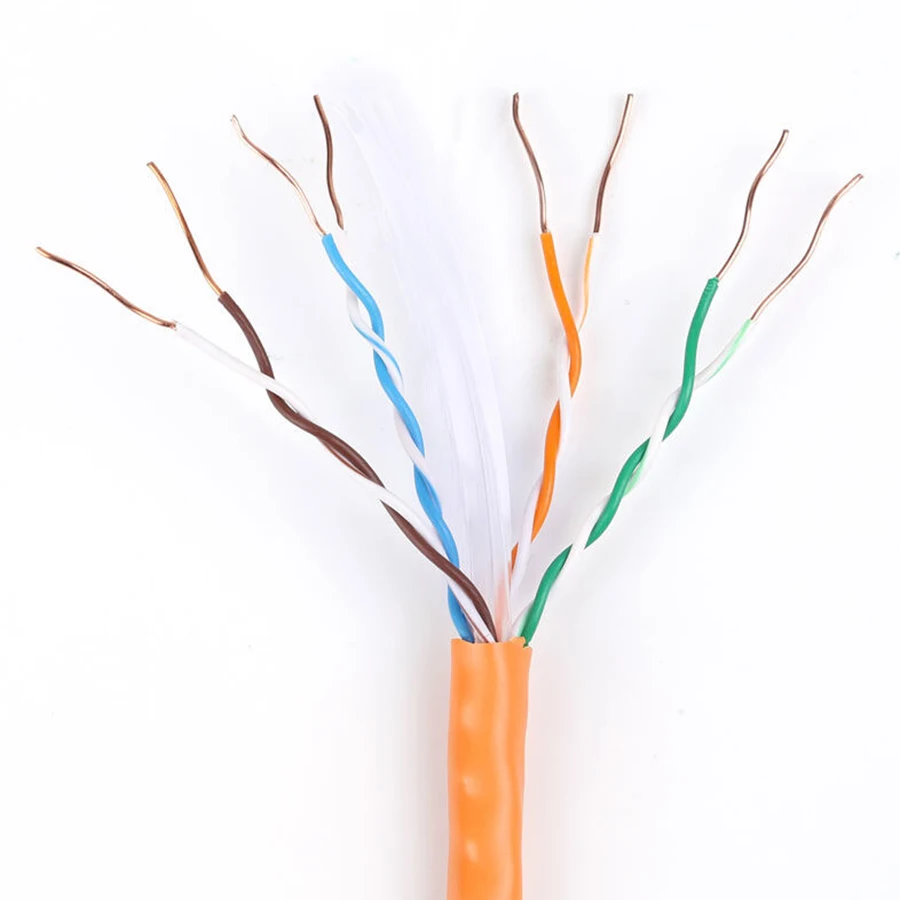 Choseal 30th юбилей QS6162 DIY Cat6 Gigabit Lan кабель Ethernet из чистой бескислородной Медь высокое