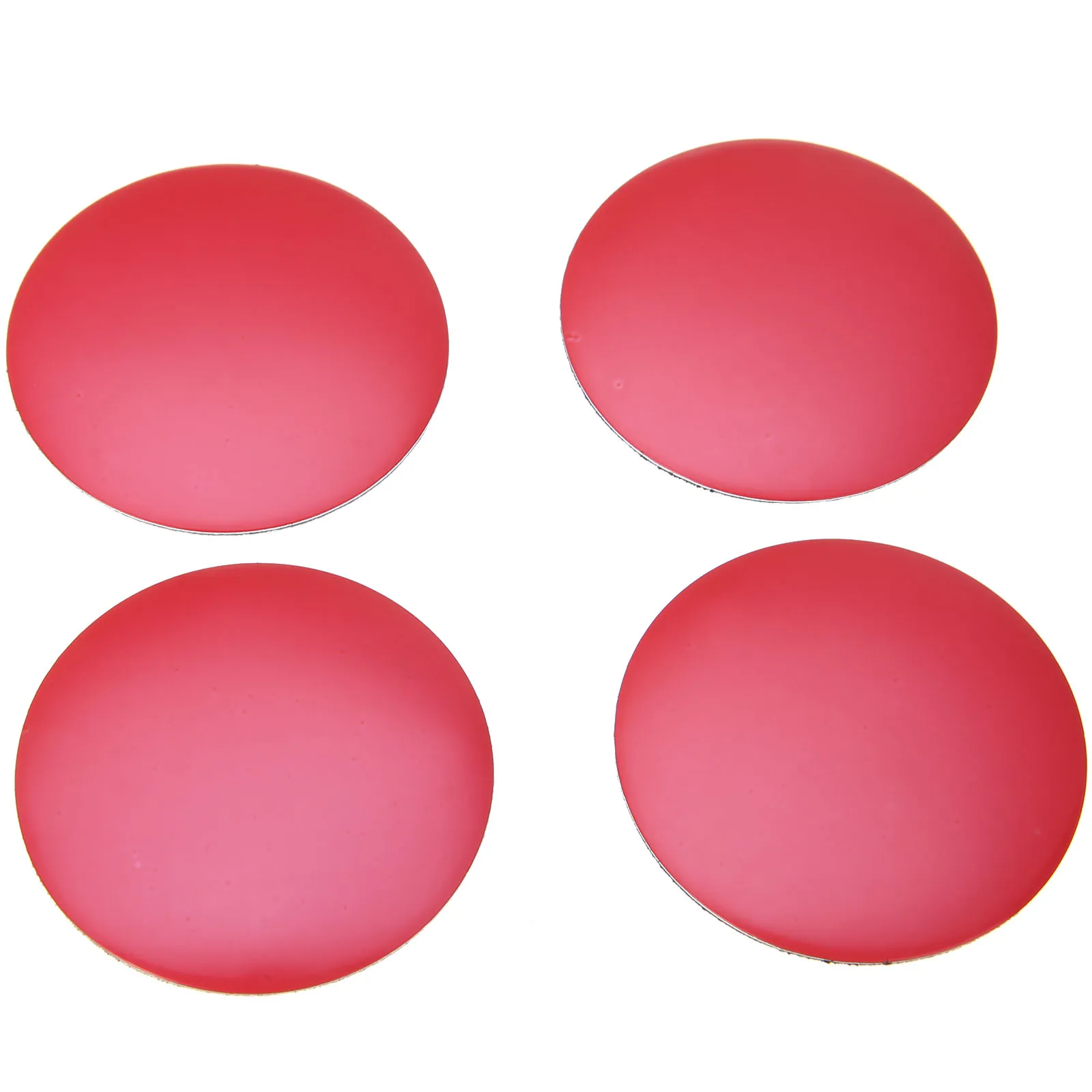 Buy 4Pcs/Set 55mm Car Wheel Center Hub Cap Cover Red