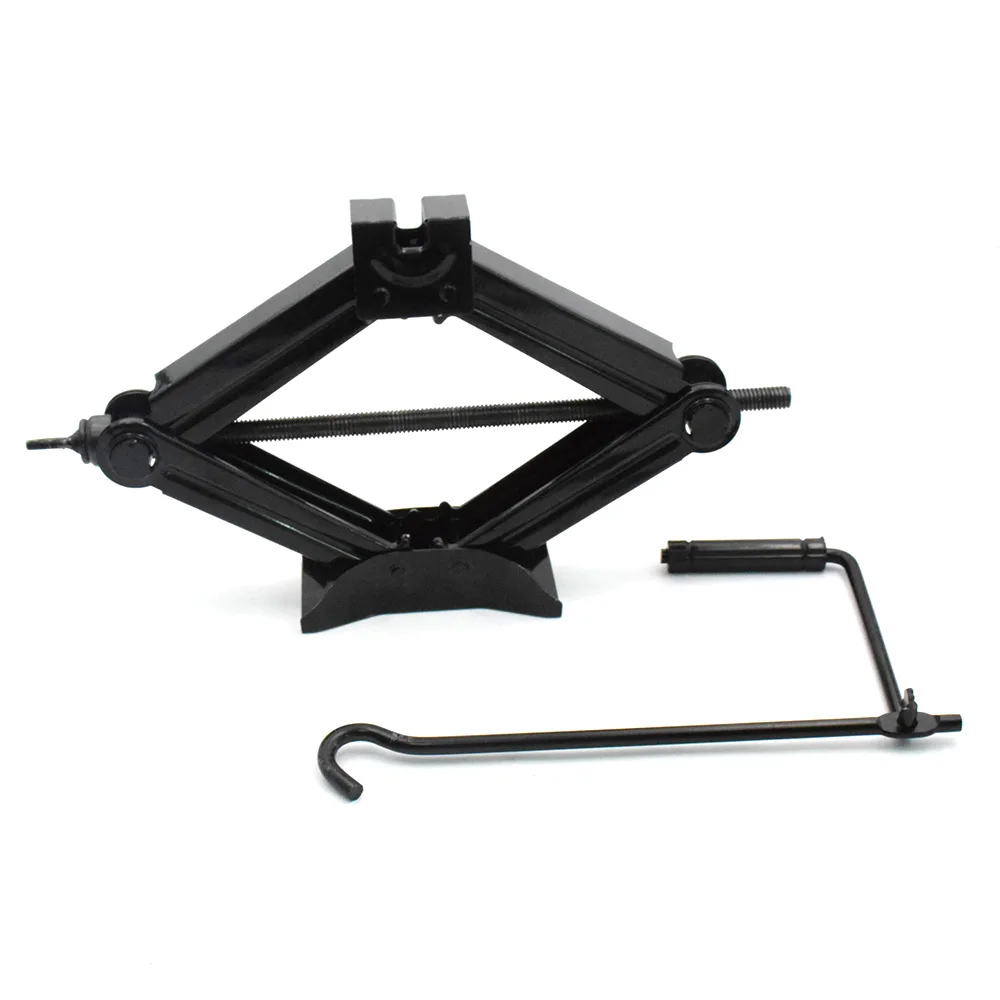  Car Jack General Foldable Folding Handle Scissor Jack 1T Car Truck general Lifting Thick Steel Plat